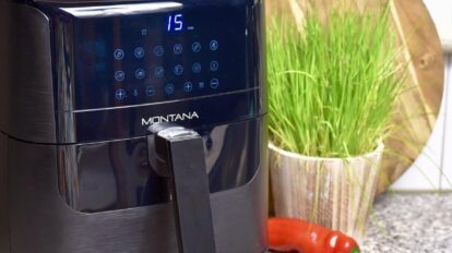 De Montana Airfryer MF-300 is dé oplossing voor kleine huishoudens die gezond en snel willen koken.